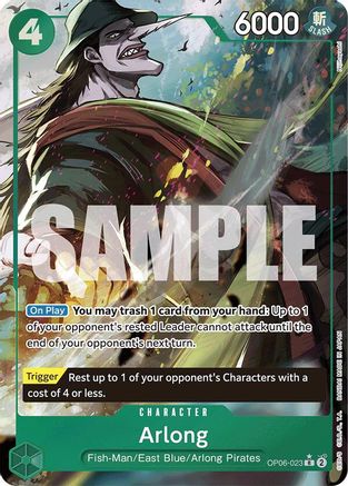 Arlong (Full Art) (OP06-023) Foil