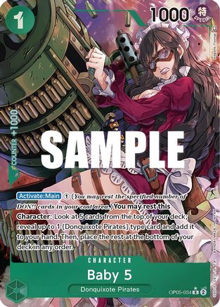 Baby 5 (Alternate Art) (OP05-034) Foil