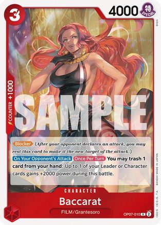 Baccarat (OP07-010) Foil