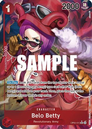 Belo Betty (Alternate Art) (OP05-015) Foil