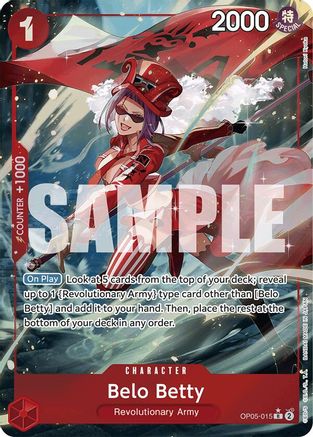 Belo Betty (Full Art) (OP05-015) Foil
