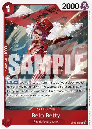 Belo Betty (Reprint) (OP05-015) Foil