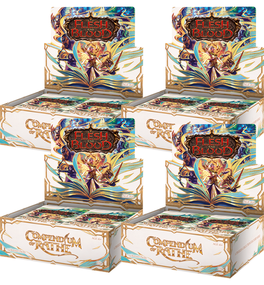 Flesh and Blood: Compendium of Rathe - Booster Case (4 Displays)