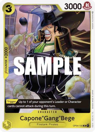 Capone"Gang"Bege (OP04-100) Foil