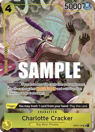 Charlotte Cracker (Alternate Art) (OP03-108) Foil