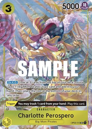 Charlotte Perospero (Alternate Art) (OP03-113) Foil