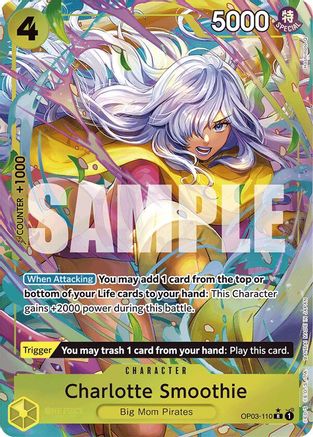 Charlotte Smoothie (Alternate Art) (OP03-110) Foil