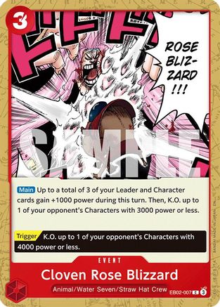 Cloven Rose Blizzard (EB02-007)