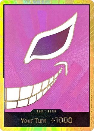 DON!! Card (Donquixote Doflamingo) (Gold) Foil - PRB01