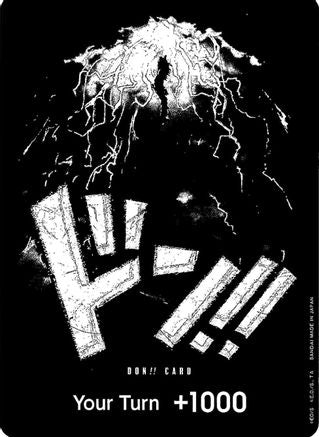 DON!! Card (Kaido) - PRB01