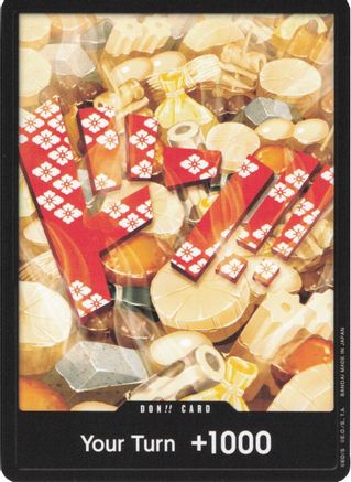 DON!! Card (Oden) Foil - PRB01