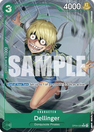 Dellinger (Full Art) (OP04-029) Foil