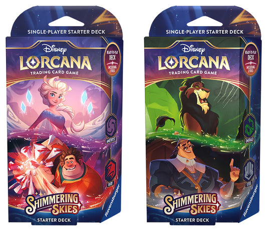 Lorcana: Shimmering Skies - Starter Decks