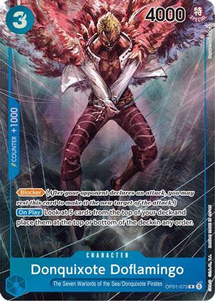 Donquixote Doflamingo (Parallel) (OP01-073) Foil