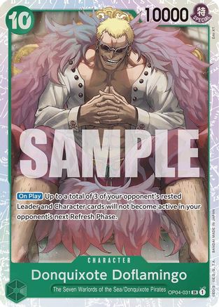 Donquixote Doflamingo (Reprint) (OP04-031) Foil
