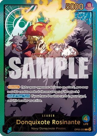 Donquixote Rosinante (SPR) (OP05-022) Foil