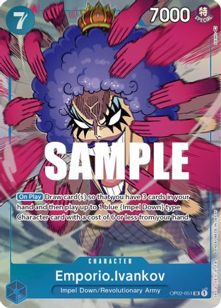 Emporio.Ivankov (Alternate Art) (OP02-051) Foil