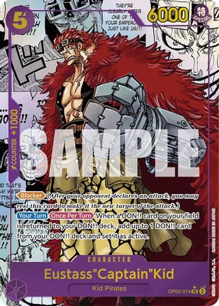 Eustass"Captain"Kid (Manga) (OP05-074) Foil