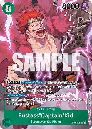 Eustass"Captain"Kid (Parallel) (OP01-051) Foil