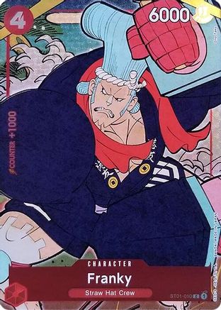 Franky (English Version 1st Anniversary Set) (ST01-010) Foil