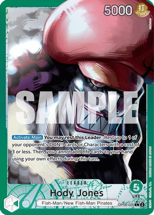 Hody Jones (Alternate Art) (OP06-020) Foil