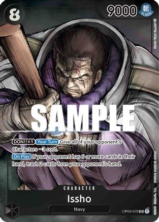 Issho (Alternate Art) (OP03-078) Foil