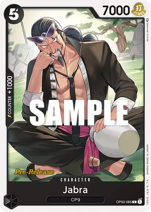 Jabra (OP03-085) Pre-Release Cards