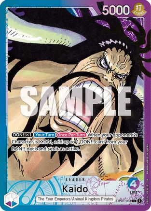 Kaido (Parallel) (OP01-061) Foil