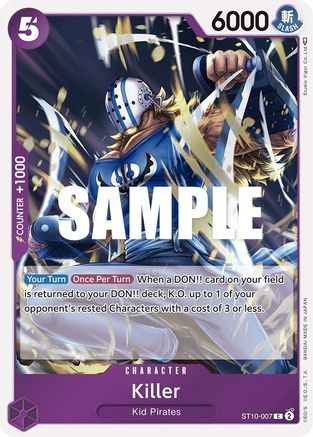 Killer (ST10-007) Foil