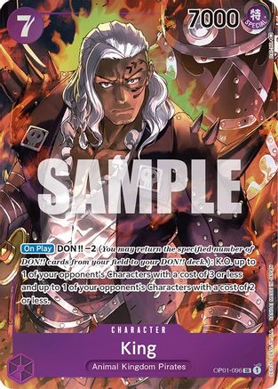 King (Parallel) (OP01-096) Foil