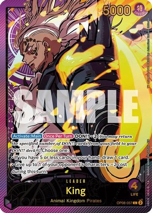 King (SPR) (OP08-057) Foil