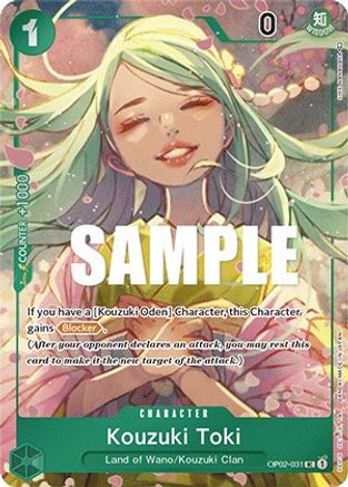Kouzuki Toki (Box Topper) (OP02-031) Foil