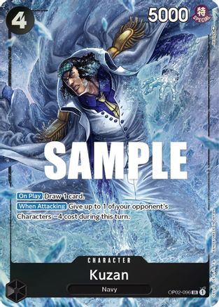Kuzan (Alternate Art) (OP02-096) Foil