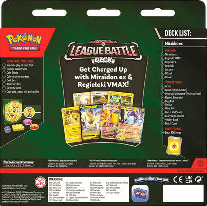 Pokémon TCG: Miraidon ex League Battle Deck