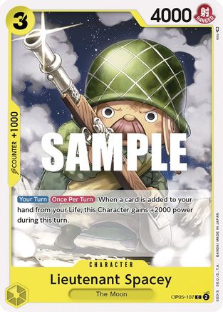 Lieutenant Spacey (OP05-107)