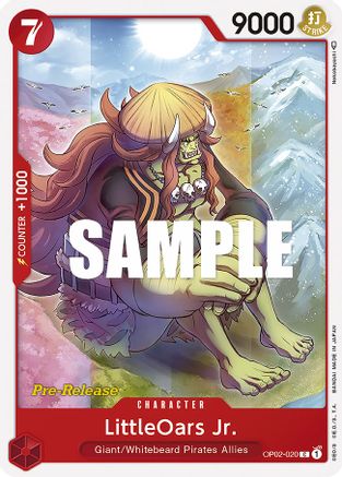 LittleOars Jr. (OP02-020) Pre-Release Cards