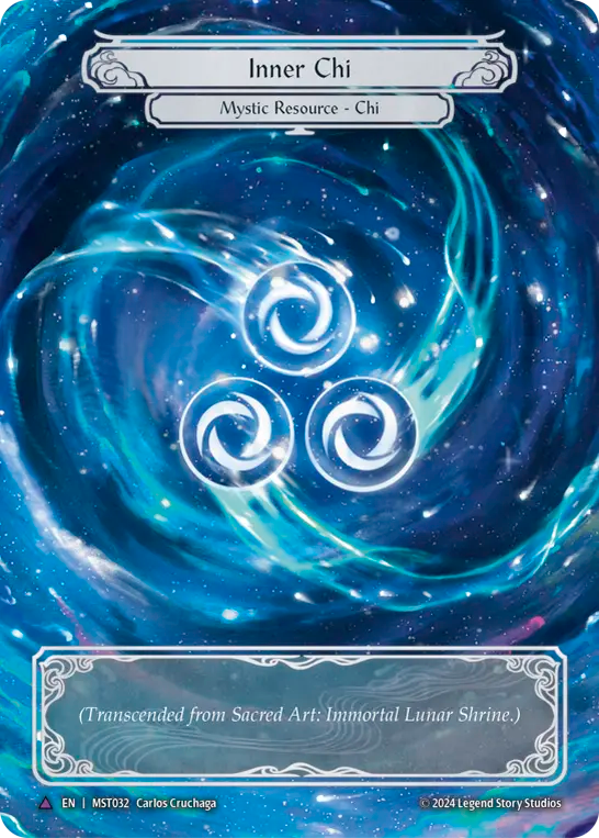 Sacred Art: Immortal Lunar Shrine // Inner Chi (Marvel) (MST032//MST032) Cold Foil - Part the Mistveil
