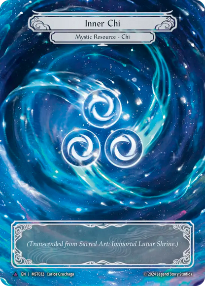 Sacred Art: Immortal Lunar Shrine // Inner Chi (Marvel) (MST032//MST032) Cold Foil - Part the Mistveil