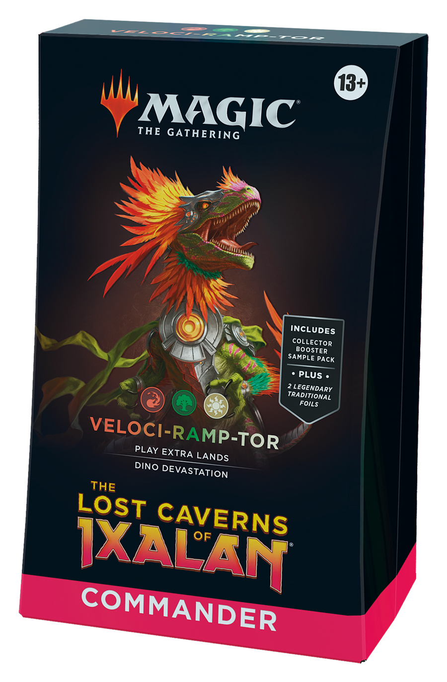 The Lost Caverns of Ixalan Commander  - Veloci-Ramp-tor