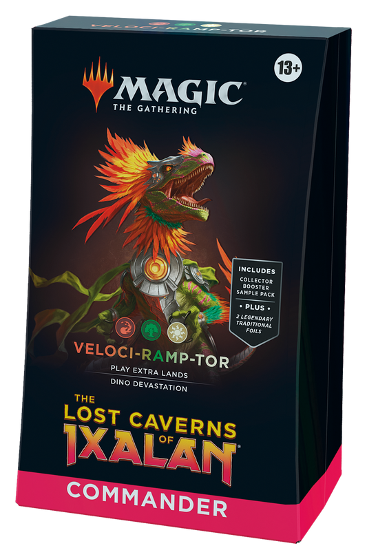 The Lost Caverns of Ixalan Commander  - Veloci-Ramp-tor