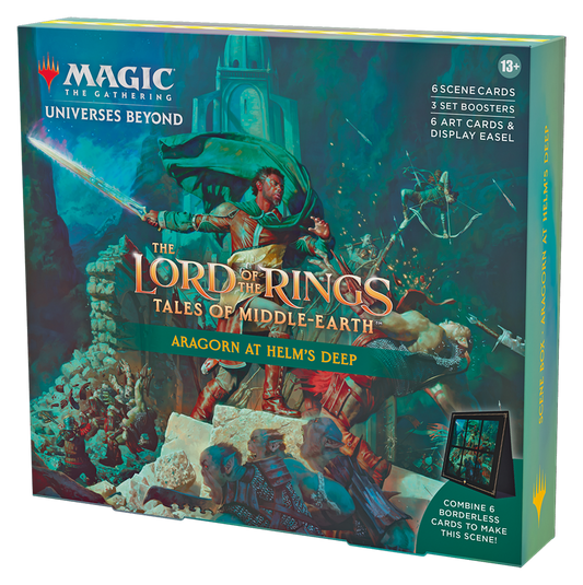 The Lord of the Rings: Tales of Middle-earth Scene Box - Aragorn at Helm’s Deep