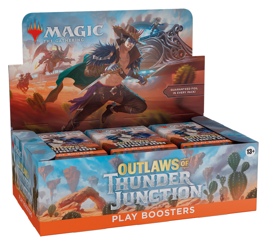 Outlaws of Thunder Junction Play Booster Box | Silver Goblin
