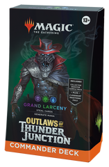 Outlaws of Thunder Junction Commander - Grand Larceny | Silver Goblin