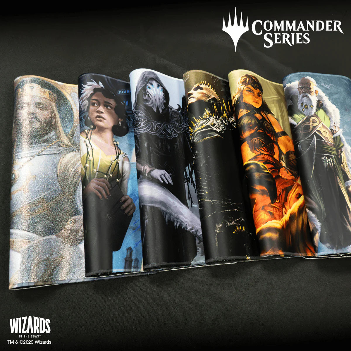 Commander Series Playmat Stitched Giada, Font of Hope-Silver Goblin