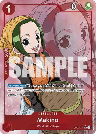 Makino (Full Art) (OP02-015) Foil