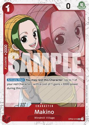Makino (Jolly Roger Foil) (OP02-015) Foil