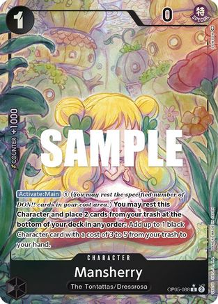 Mansherry (Alternate Art) (OP05-088) Foil