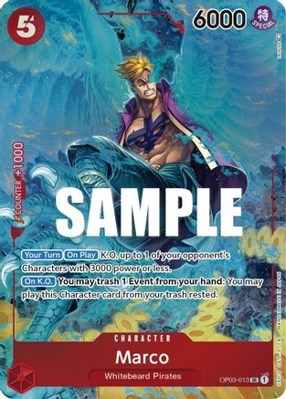 Marco (Alternate Art) (OP03-013) Foil