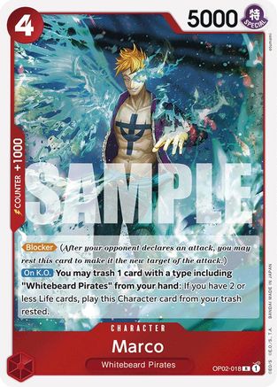 Marco (Reprint) (OP02-018) Foil