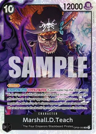 Marshall.D.Teach (OP09-093) Foil